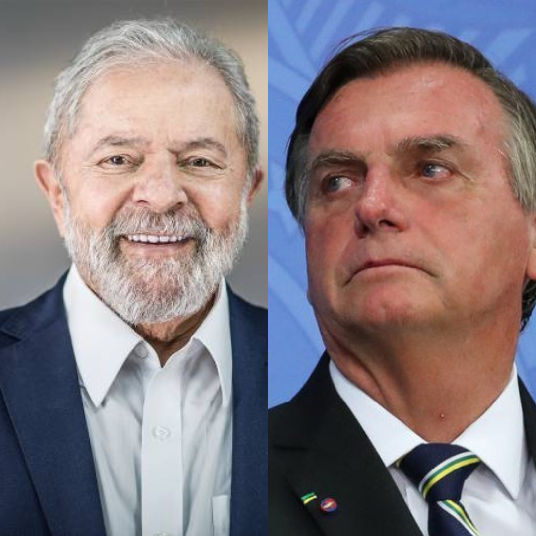 Pesquisa Ipec para 1º turno: Lula tem 44%, Bolsonaro 32%, Ciro 6%